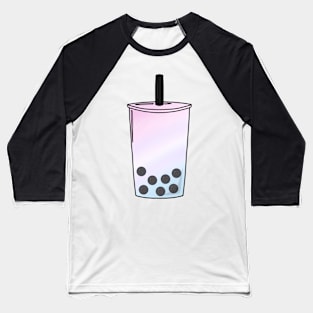 Bigender Pride Boba Baseball T-Shirt